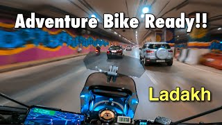 Adventure 350  Royal Enfield  GPS Mount  Ladakh Modifications  Karol Bagh RudraShoots [upl. by Alexio]