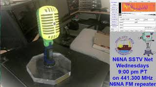 N6NA SSTV Net  08072024 [upl. by Yael]