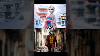 Elsa vs Joker Harley Quinn Loki Scarlet Witch Wonder Woman [upl. by Krahmer]