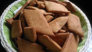 wheat khajuri Recipe kokan specialsoft and crispy [upl. by Sioled]