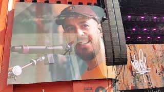 Mike Shinoda full tribute to Chester Bennington Reading Festival 2018 [upl. by Ayatan]