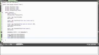 Tutorial Java  41  ActionListener Em Portuguêsmov [upl. by Beverley459]