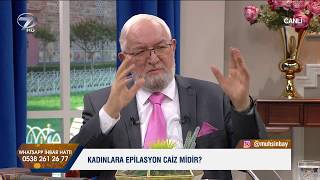 Epilasyon Yaptırmak Caiz Midir [upl. by Wrand]