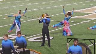 Lexington Highschool marching band at the 2024 swamp classic at River Bluff [upl. by Nywra702]