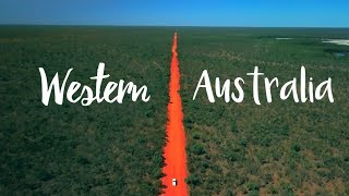 WESTERN AUSTRALIA  ROAD TRIP  4K DRONE VIDEO  TwoTravelers [upl. by Mello]