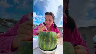 SMART GIRL and WATERMELON 🤩🍉🤣 shorts martaandrustam khamitovy [upl. by Barden]