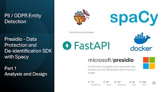 NLP Spacy  PIIGDPR detection with Presidio Part 1 Architecture APP datascience machinelearning [upl. by Bauske886]