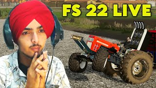 FARMING SIMULATOR 22 LIVE  sukhbhanguz [upl. by Initsed349]