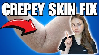 Fix Your Crepey Skin With These Easy Tips [upl. by Pearson410]