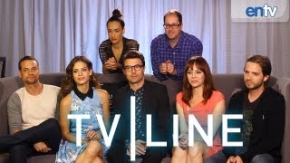 quotNikitaquot Cast Interview  ComicCon 2013  TVLine [upl. by Imoan927]