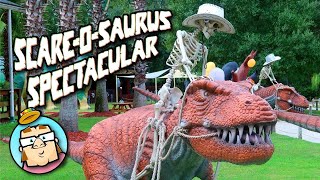 Halloween at Dinosaur World  ScareOSaurus Spectacular Plant City FL [upl. by Tlihcox]