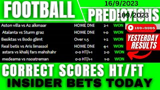 CORRECT SCORESFIXED MATCHESCORRECT SCORES TODAY FOOTBALL feed correctscores [upl. by Lamont764]