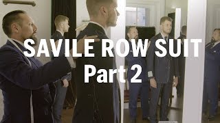 How to make a Savile Row Suit Part 2 – with Anderson amp Sheppard  FASHION AS DESIGN [upl. by Ibrab743]