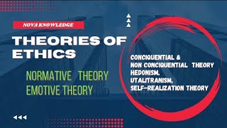 Theories of Ethics  Normative theories and its sub branches and Emotive Theory of ethics [upl. by Euqor]