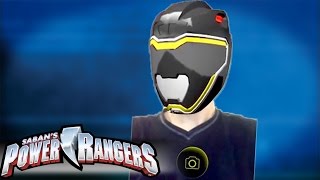 Power Rangers  Dino Charge Scanner App Morph into Your Favorite Ranger [upl. by Gnouv985]