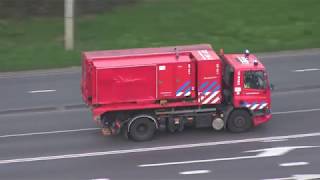 Dompelpomp brandweer Krimpen aan den IJssel onderweg naar grote brand Bergschenhoek [upl. by Madlen83]