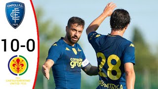 Empoli vs Calcio Castelfiorentino 100 Tutti i gol e gli highlights dettagliati [upl. by Robinette]