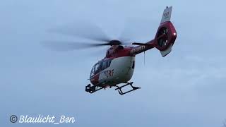 🚁DRF Luftrettung  Christoph 100 Start in Berlin Hellersdorf [upl. by Camp]