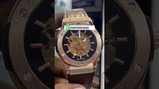 New HUBLOT Automatic Watch ⌚️ in Bangladesh hublot foryou subscribers 1million [upl. by Neibart]