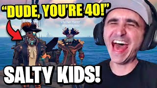 Summit1g DESTROYS The SALTIEST KID Ever in Sea of Thieves [upl. by Bowden463]