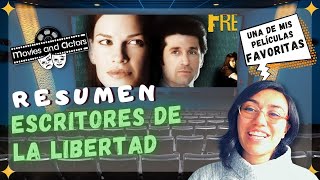 Resumen Película 🕊 ESCRITORES de la LIBERTAD 📜 quotFreedom Writersquot Hilary Swank [upl. by Acinad]