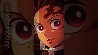 Tanjiro first design edit anime demonslayer anime kimetsunoyaiba automobile shorts short [upl. by Geiss]