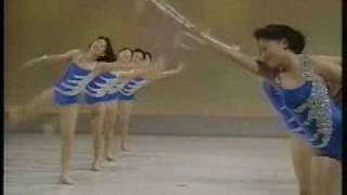 btn1603 Kinjyo Gakuin Highschool Baton twirlers [upl. by Carli349]