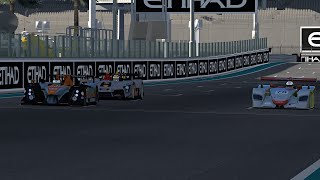 Aston Martin AMROne LMP Vs Audi R8 LMP1 Vs Audi R15 TDI At Yas Marina GP [upl. by Julis326]