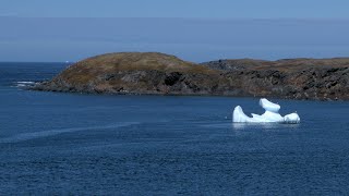 Best place to spot icebergs abandoned Radar Station in St Anthony E2 NL [upl. by Oiralednac121]