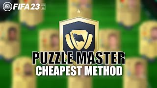 FIFA 23 League And Nations Hybrid SBC Puzzle Master NEW CHEAPEST METHOD [upl. by Elianore]