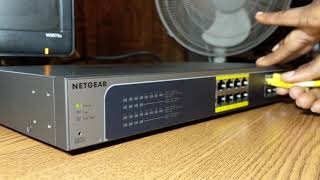 Netgear ProSafe Plus JGS516PE with PoE [upl. by Alhan]