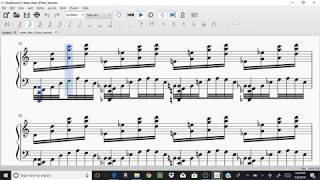 Heian Alien Piano Version MuseScore [upl. by Nicole614]