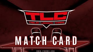 WWE TLC 2019 Full Match Card  Tables Ladders amp Chairs Matches 2019  ITNWWE [upl. by Caniff335]