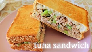 Tuna sandwich for busy weekdays Delicious breakfast recipe [upl. by Ennis185]