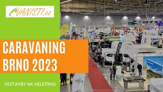 Obytné dodávky na Caravaning Brno 2023 [upl. by Novrej]