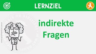 A22  Grammatik leicht gemacht indirekte Fragen  WFragen und ob [upl. by Mosi]