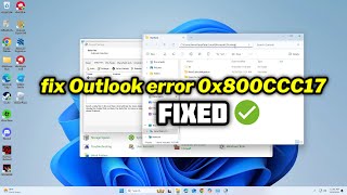 FIXED Outlook error 0x800CCC17 in Windows 1011 [upl. by Adolphe]