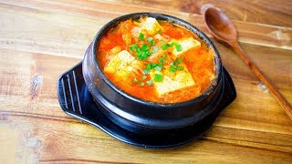 Kimchi Jjigae  Easy Kimchi Stew [upl. by Alverson137]