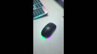 EWEADN Wireless Keyboard amp Mouse Combo  LED Backlit Rechargeable Ergonomic Design [upl. by Modern]