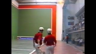 DANIEL  ARAUJO vs ZEBERIO  GOROSTIAGA A Coruña · 1992 Pala corta [upl. by Pang183]