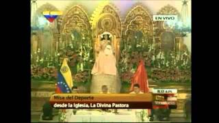 Misa del deporte en la iglesia La Divina Pastora [upl. by Aicilak403]