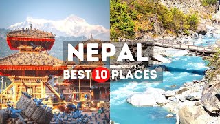 Amazing Places to visit in Nepal  Travel Video [upl. by Duaner477]