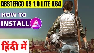 How To Install Abstergo OS 1 0 LITE x64  Best Phoenix OS Version For PUBG Mobile In Low End PC [upl. by Fraya]