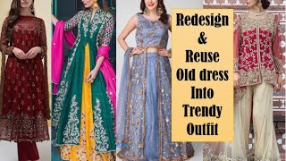 Ideas to Redesign and Reuse old dresses Festival outfits from old clothes [upl. by Worl]