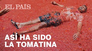 Así ha sido Tomatina de Buñol 2017  España [upl. by Lakin893]