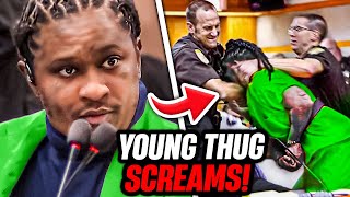 BREAKING Young Thug SCREAMS At Release Date Announcement [upl. by Dippold]