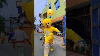 Teddy Bear Smartest🏏Batsman😮😂 teddybear cricket funnyvideo [upl. by Gray]