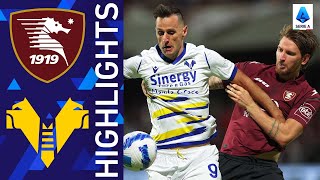 Salernitana 22 Verona  The spoils are shared at the Arechi Stadium Serie A 202122 [upl. by Stricklan]