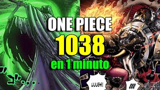 ONE PIECE 1038 EN 1 MINUTO 🔥 Full Haki Marco [upl. by Celestia]