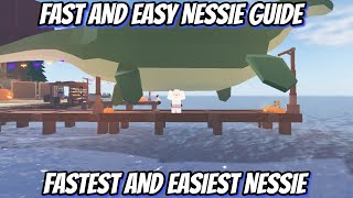 ULTIMATE NESSIE GUIDE TO EASILY GET NESSIE IN FISCH ROBLOX [upl. by Cy]